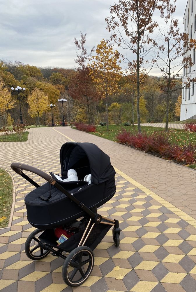 Люлька Cybex Priam Deep Black 2022