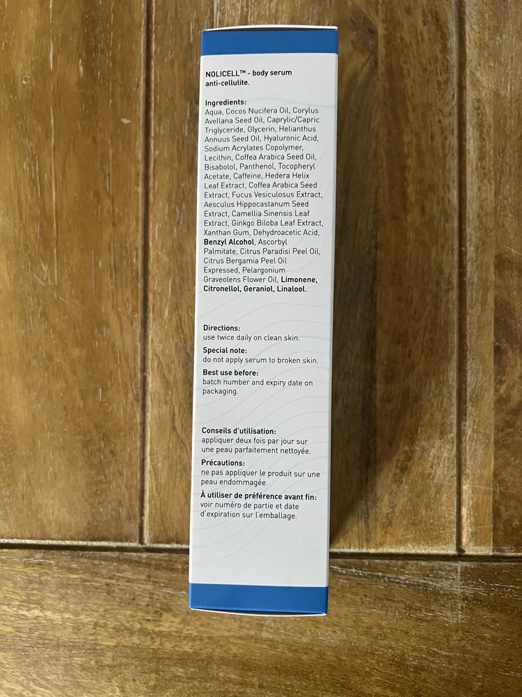 Nowe serum body anti-cellulite Verdelove .Nolicell
