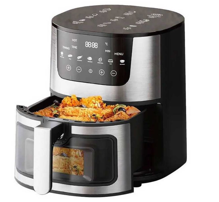 Аерогриль аерофритюрница мультипіч фритюрниця аерогріль 8л