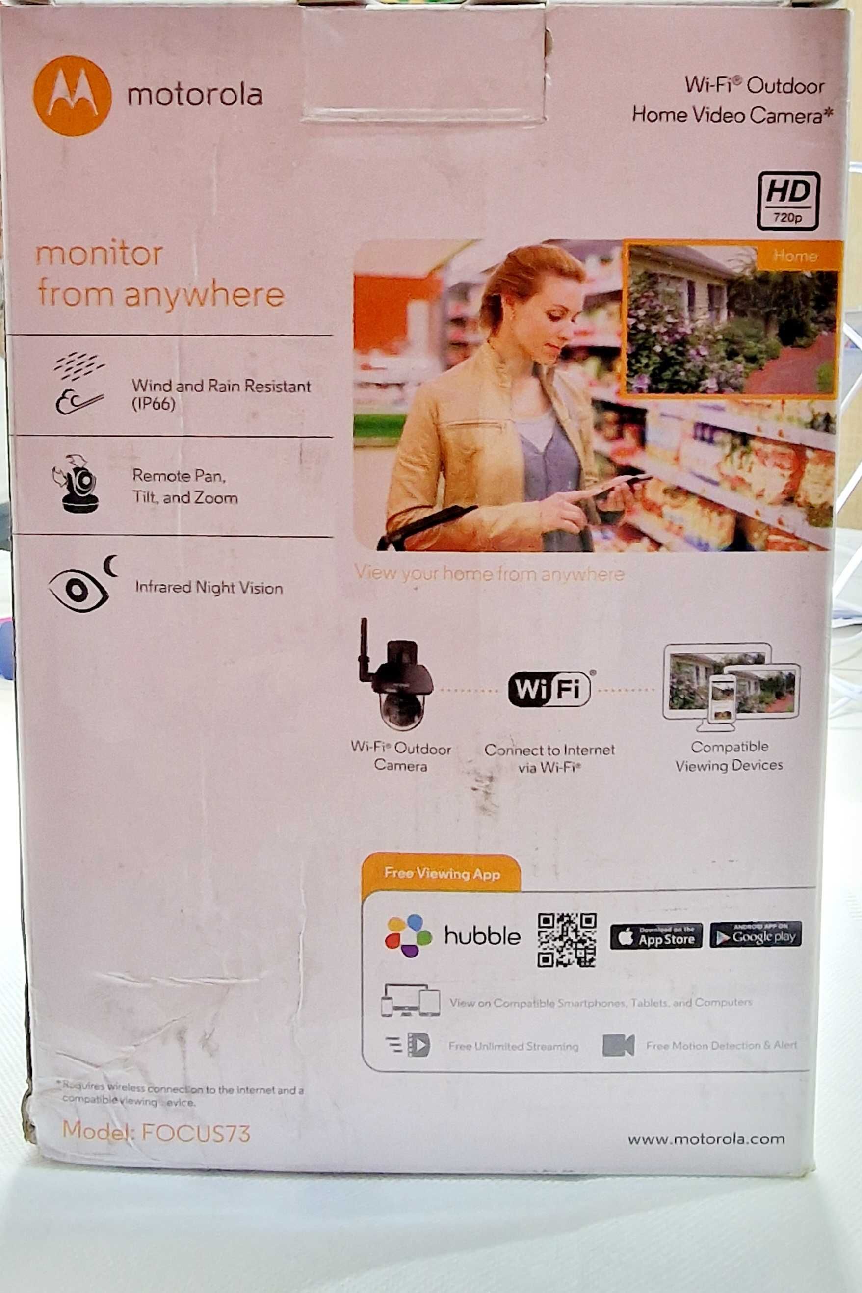 Kamera Motorola Focus 73 zewnętrzna HD (720p)
