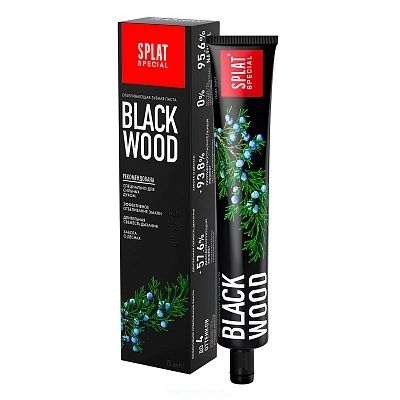 Splat Blackwood Coffee out, extreme white