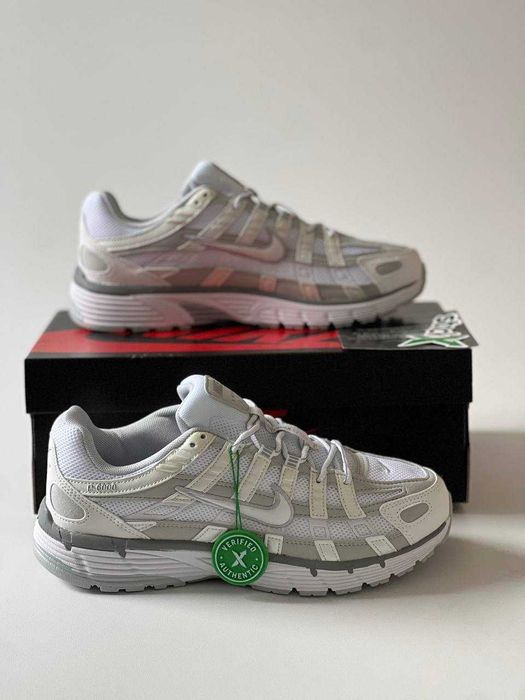 АКЦІЯ! Nike P-6000 Grey White 40 41 42 43 44 45 найк п 6000