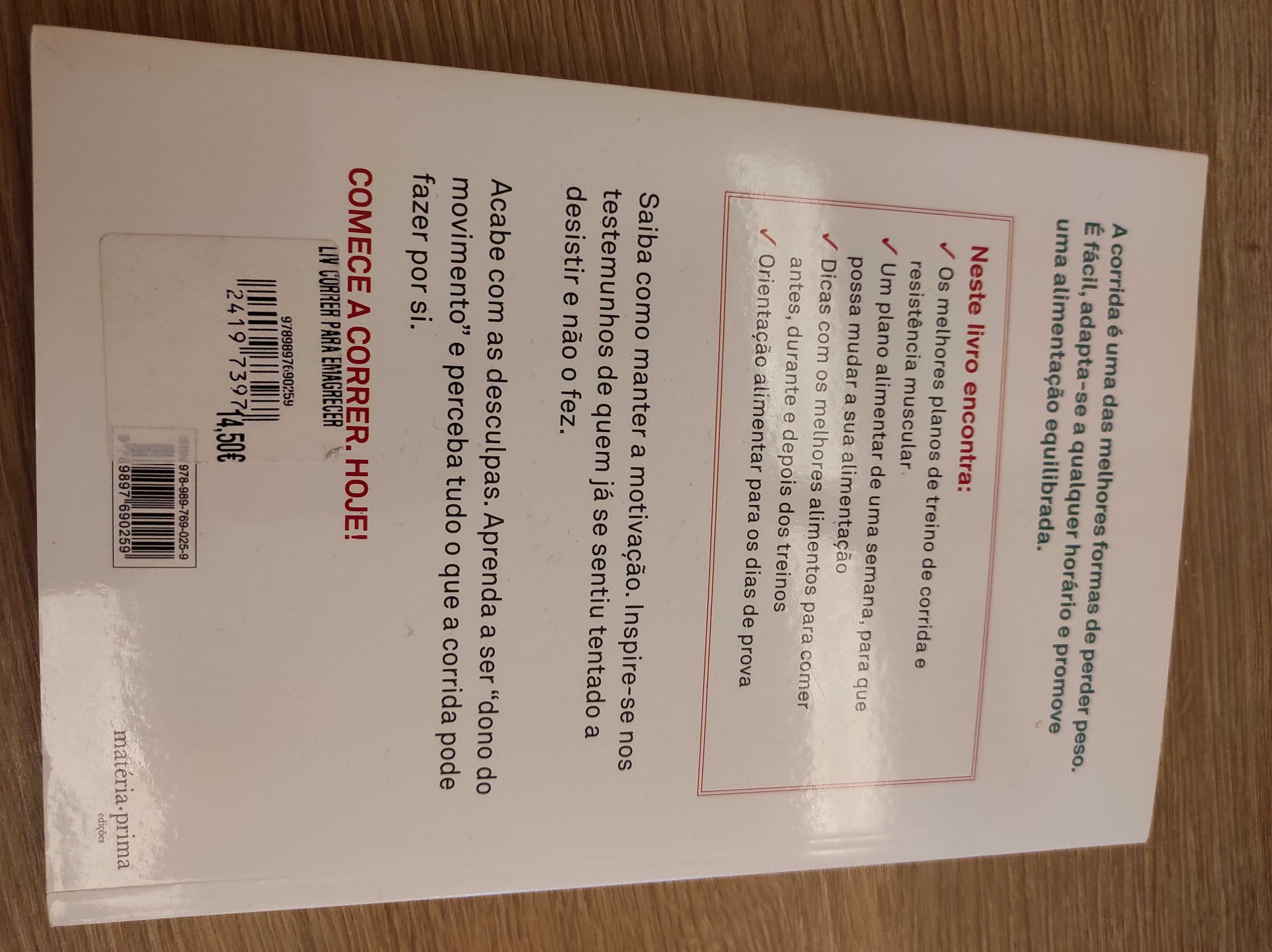 Livro correr para emagrecer