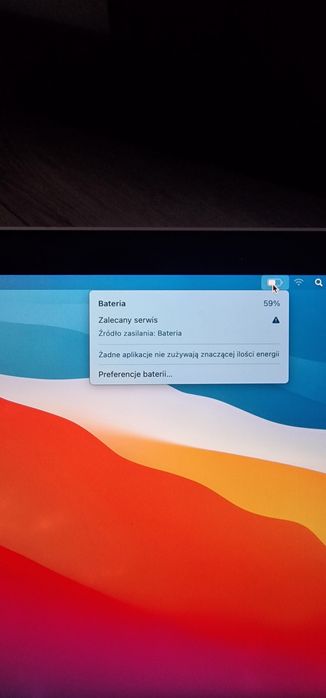 Apple Macbook Pro A1502 i5 8ram 120gb do naprawy lub na części