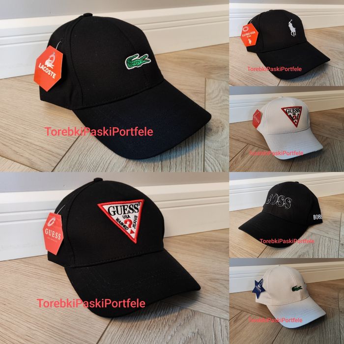 Nowa czapka z daszkiem Guess , Lacoste , Polo , Boss.