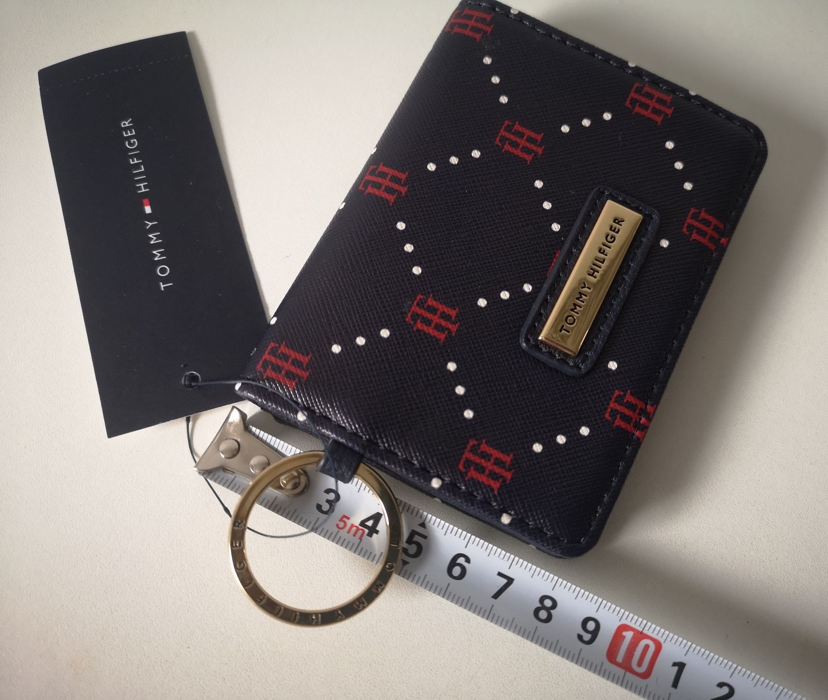 Nowy porfel / etui na karty na breloczku Tommy Hilfiger