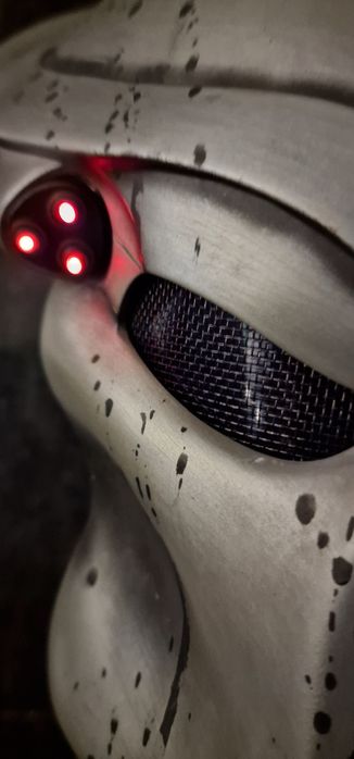 Máscara do filme Predador 2 - tamanho real 1:1 - Peça de Colecção