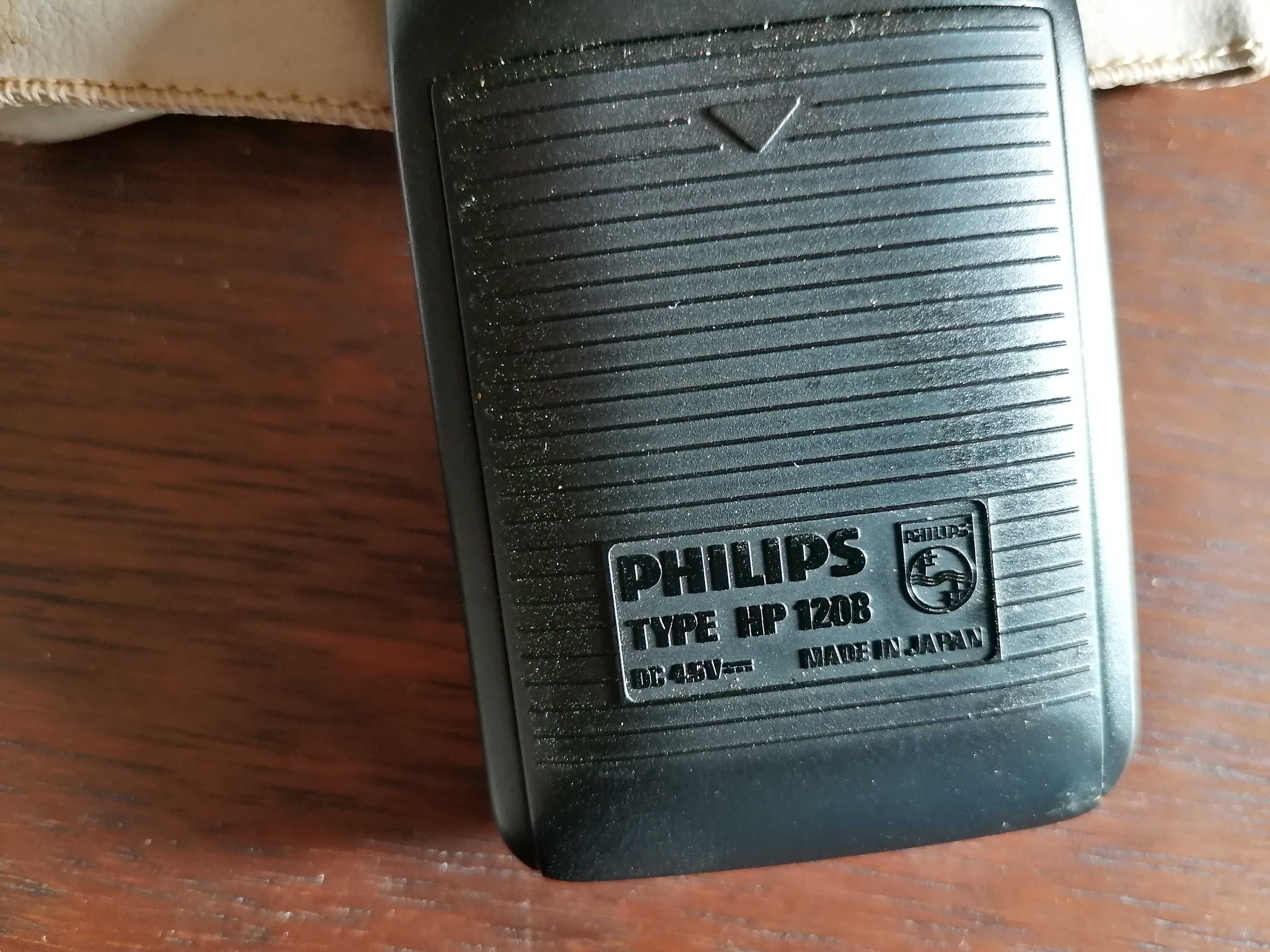 Máquina vintage da Philips HP 1208, Made in Japan