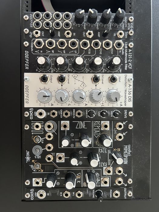 Eurorack vários módulos Doepfer, Erica Synths, Make Noise