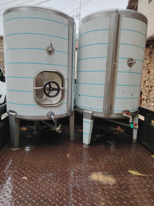 5 Cubas em inox como novas