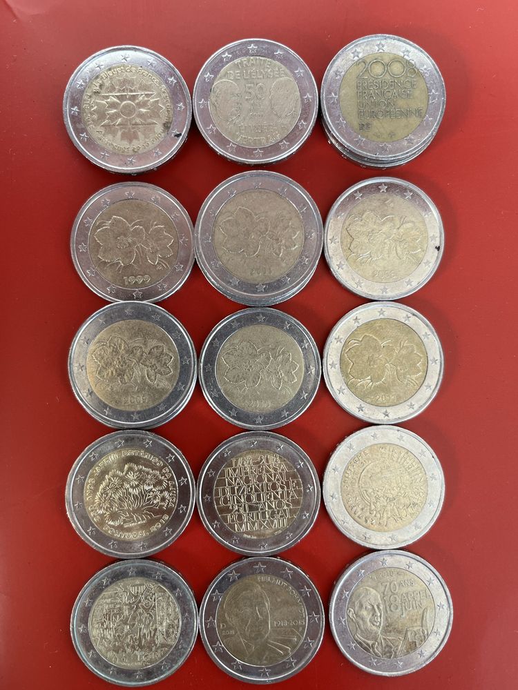 Varias Moedas 2€ Raras