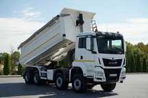 MAN TGS 41.460 / 8x8 / WYWROTKA TYLNOZSYP / MANUAL / KH-KIPPER / EURO 6 / 2019 ROK / PO KONTRAKCIE SERWISOWYM