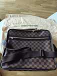 Torba na laptop Louis Vuitton skóra saffiano NOWA