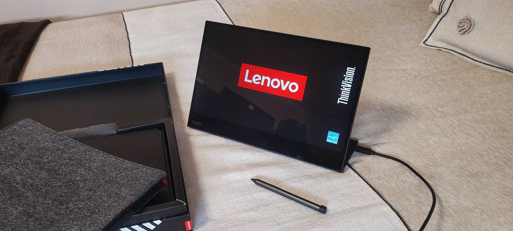Monitor portátil thinkvision m14t (tátil)