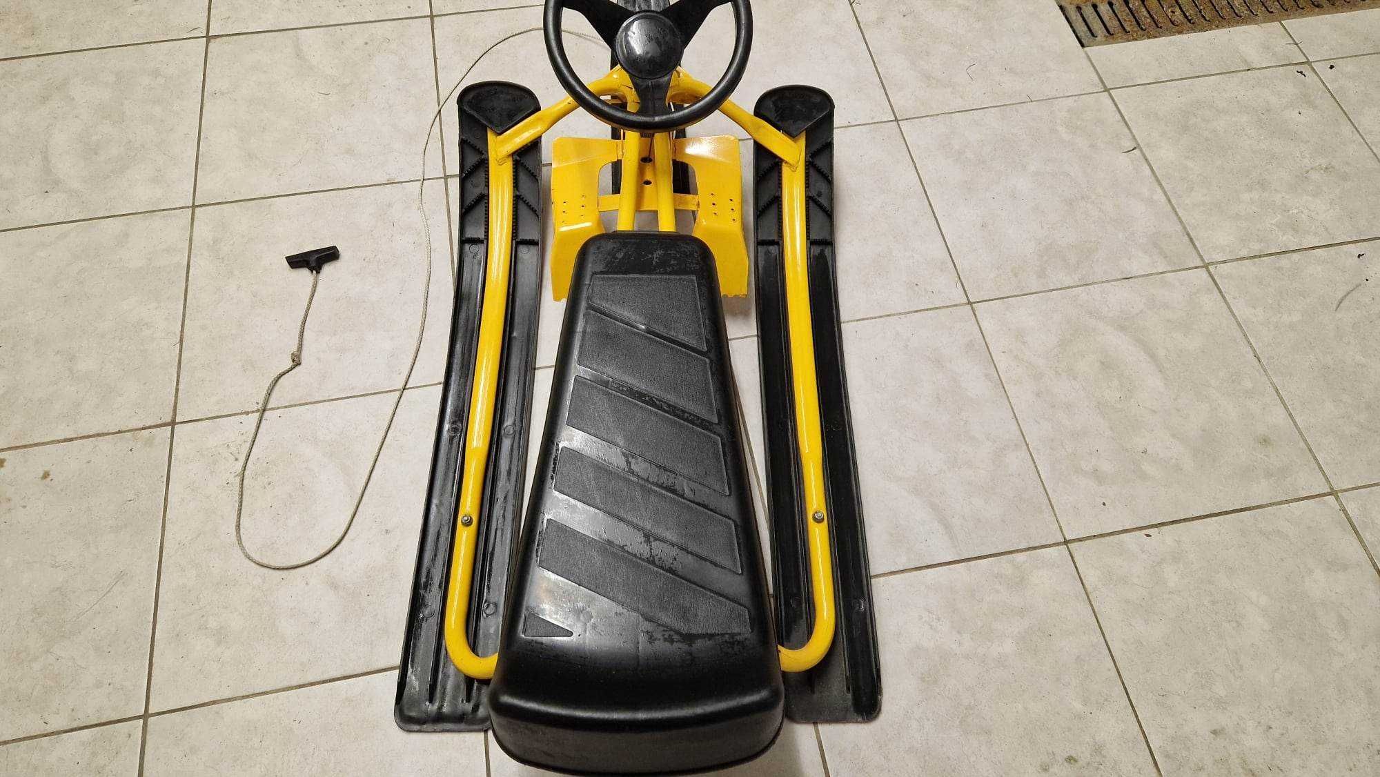 Sanki/bobslej z kierownicą i hamulcami - odbiór osobisty