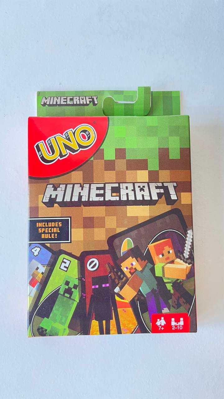 Uno Minecraft - Mattel Jogo de Cartas