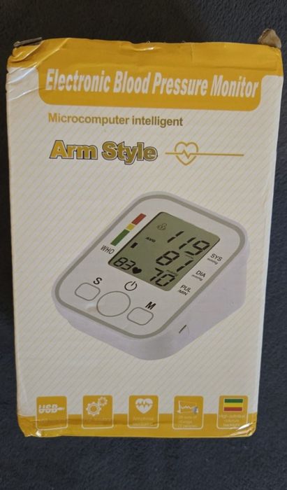 Nowe ciśnieniomierze naramienne z USB