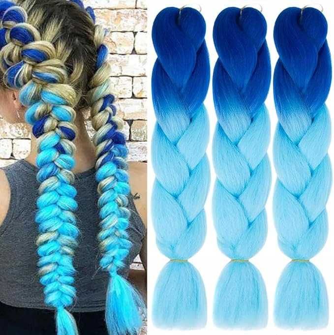 3x Pasma syntetyczne niebieskie PORSMEER