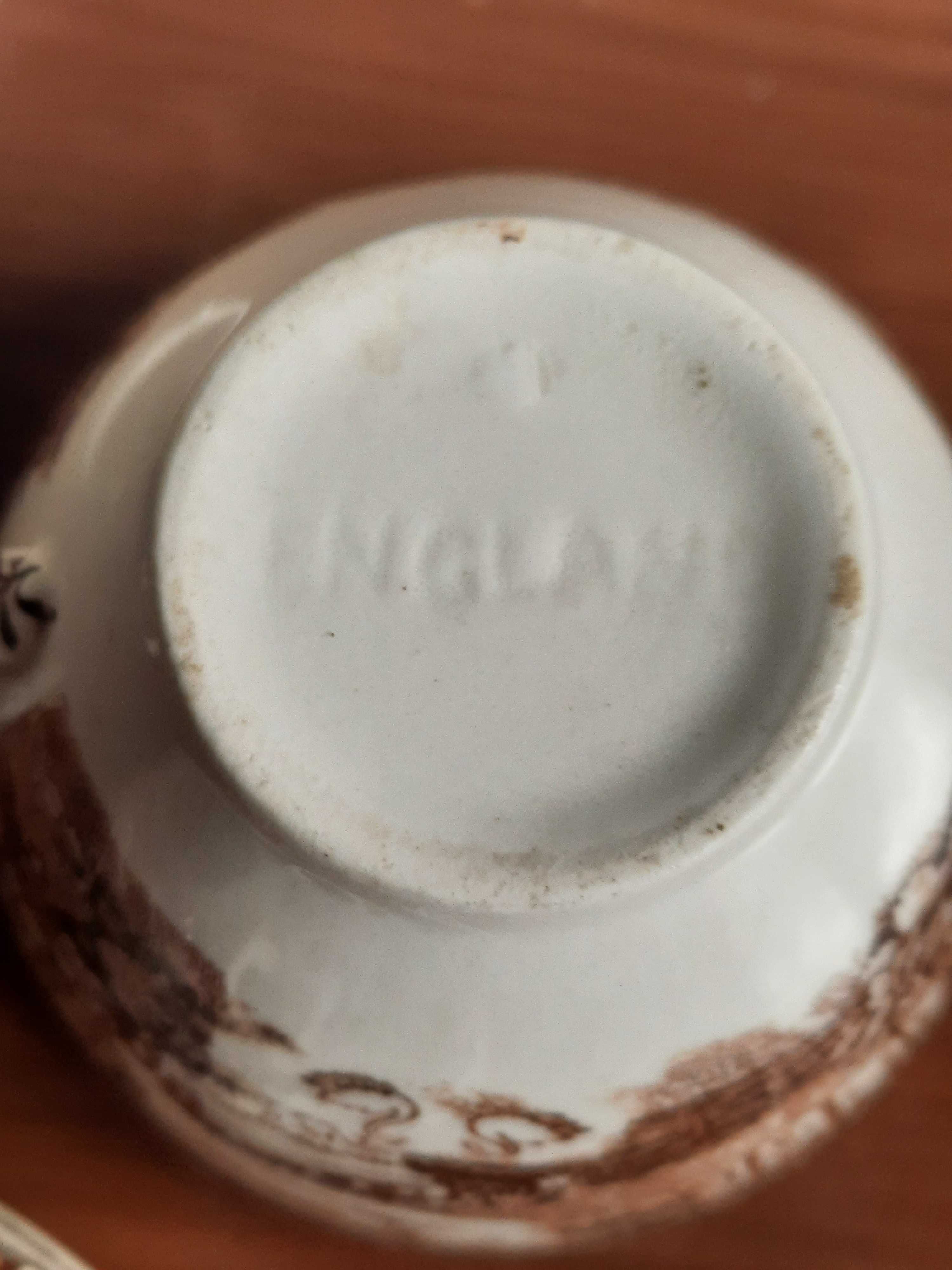 Vendo serviço de café antigo estilo Inglês
