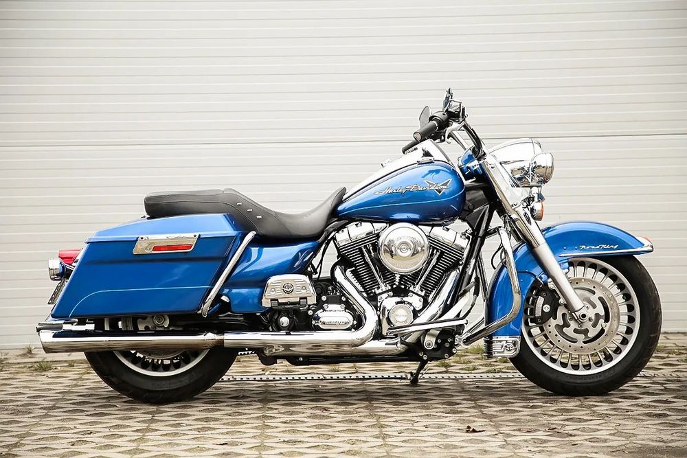 Harley-Davidson Touring Road King FLHR, kufry, stan idealny