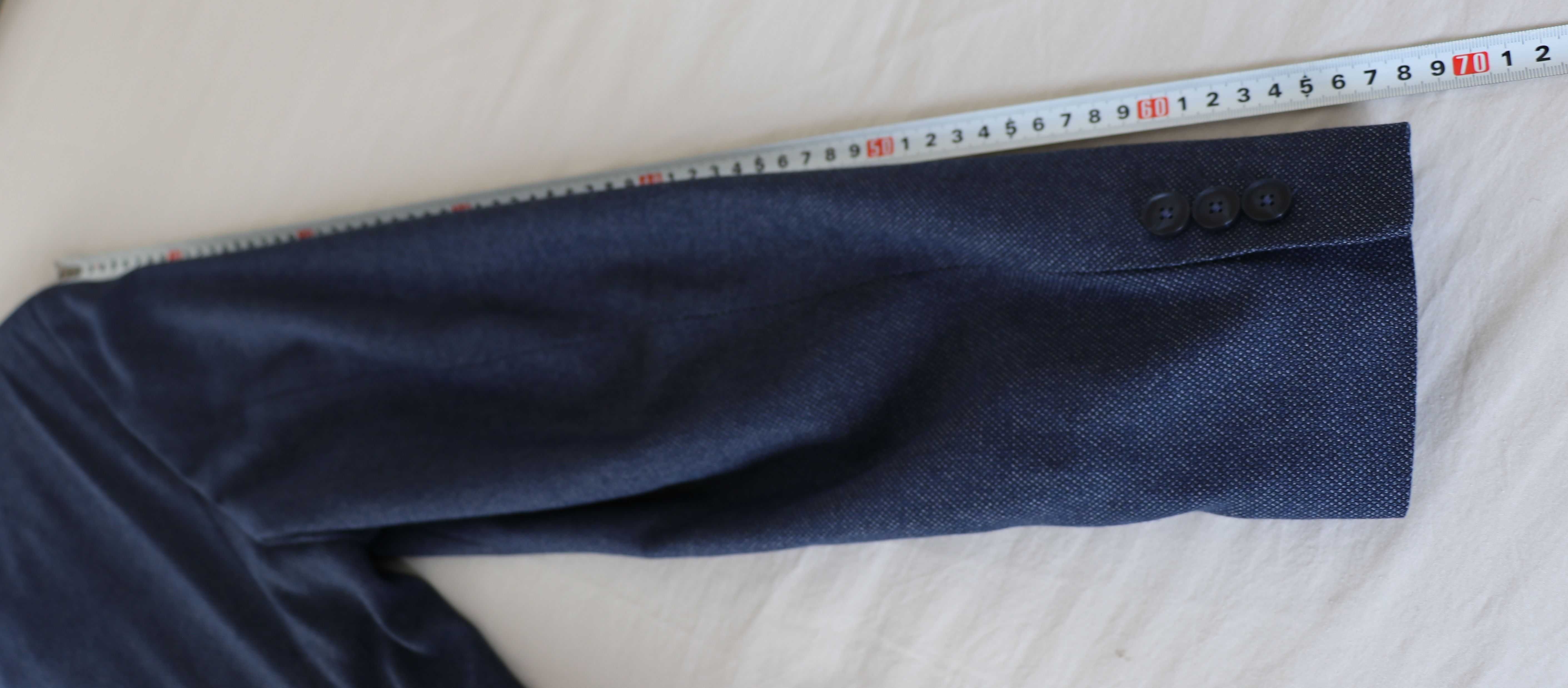 Reserved marynarka męska slim fit 56 niebieska