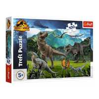 Puzzle Trefl 16441 Park Jurajski 100 elementów dinozaury nowe 5+