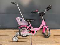 Puky rower Prinzessin Lillifee 12" alu uchwyt oraz małe kółka komplet