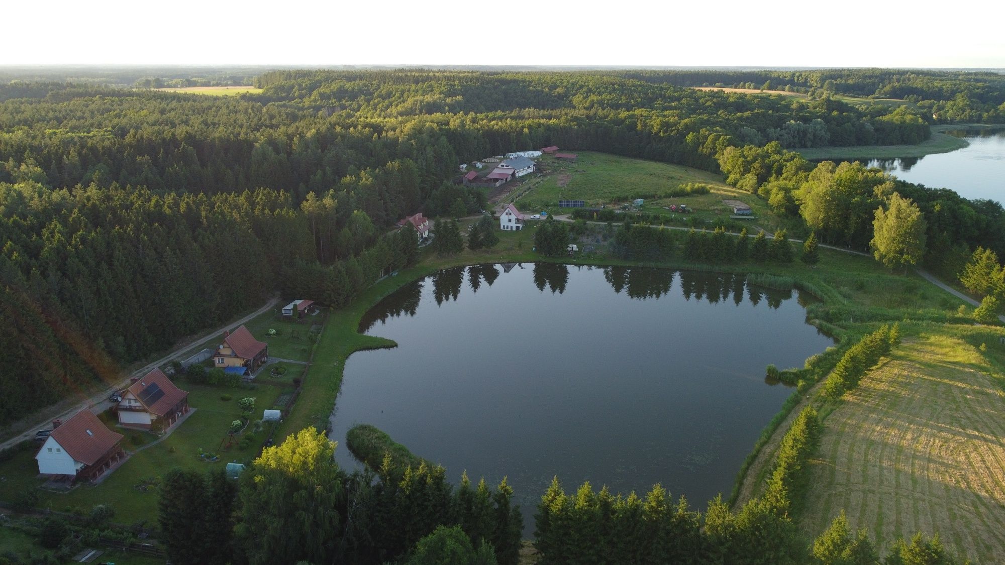 Mazuski Domek Papy Smerfa+ Prywatna Plaża+ Prywatne Łowisko+ Pasieka