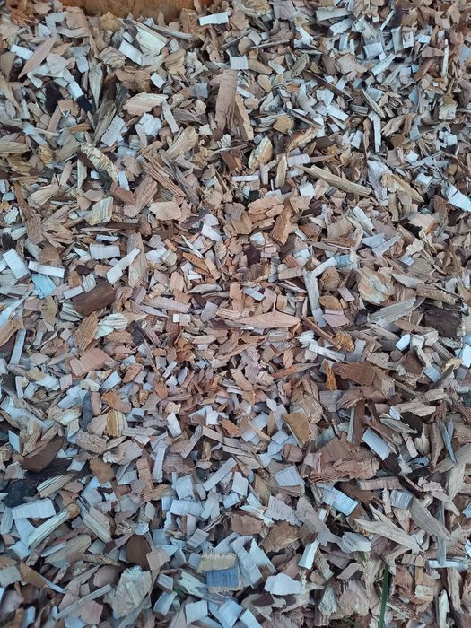 Zrębki drzewne liściaste opał rozpałka  kora sosnowa  worek 80l