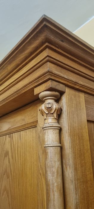 Szafa drewniana jesion 2 sztuki