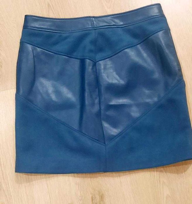 Кожанная юбка на подкладке