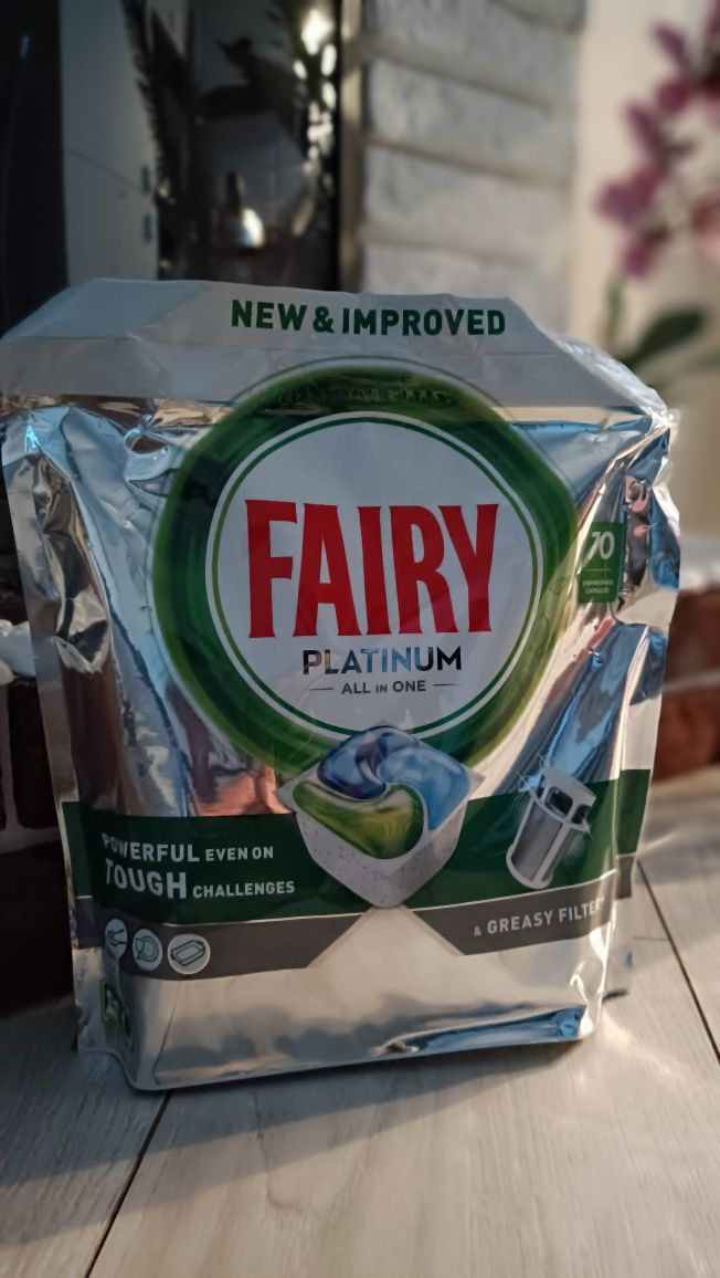 Таблетки Fairy platinum  FINISH All in 1 фініш финиш капсули фейри Пла