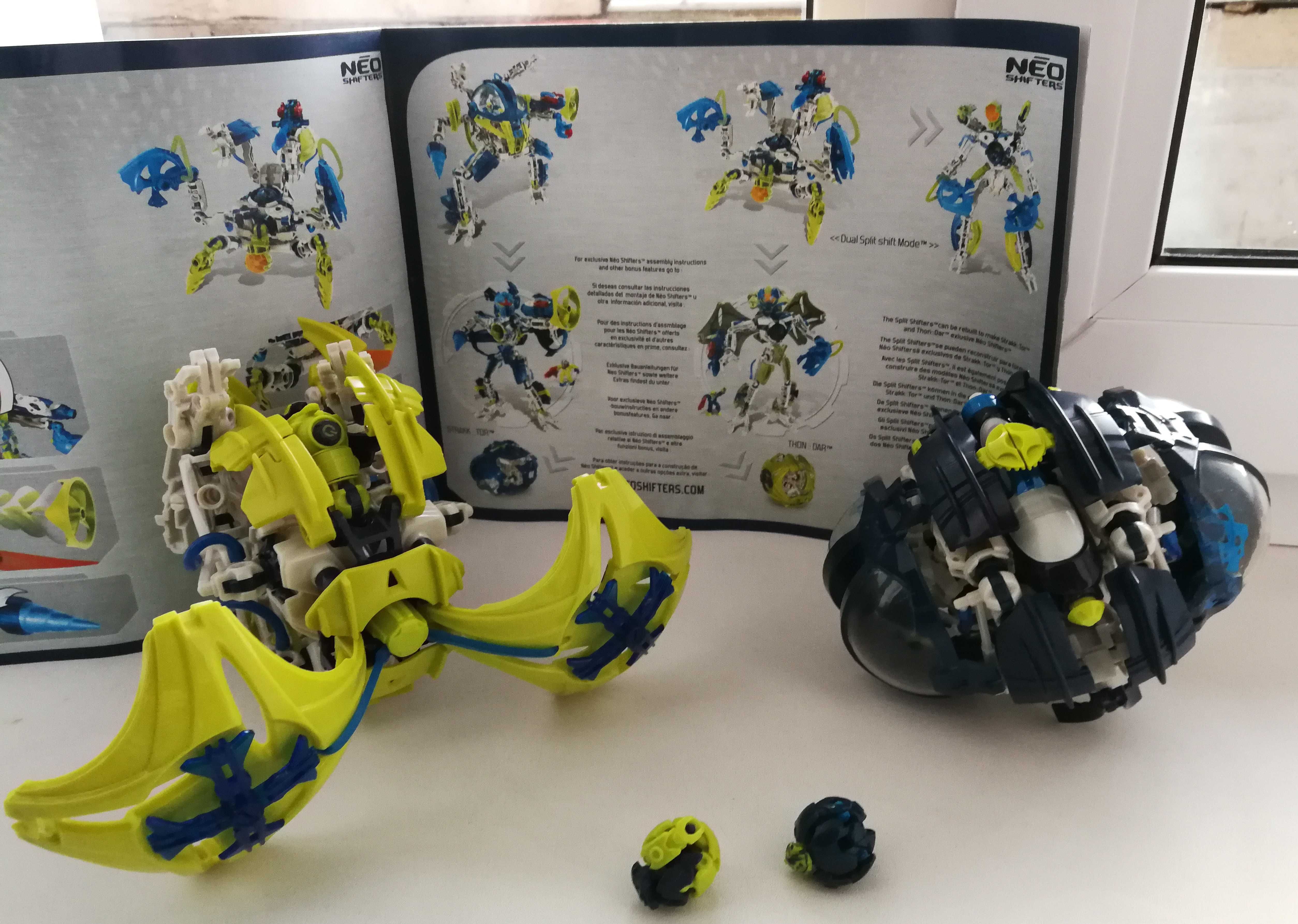 Конструктор Mega Bloks Neo Shifters Split трансформери 4 в 1. Оригінал