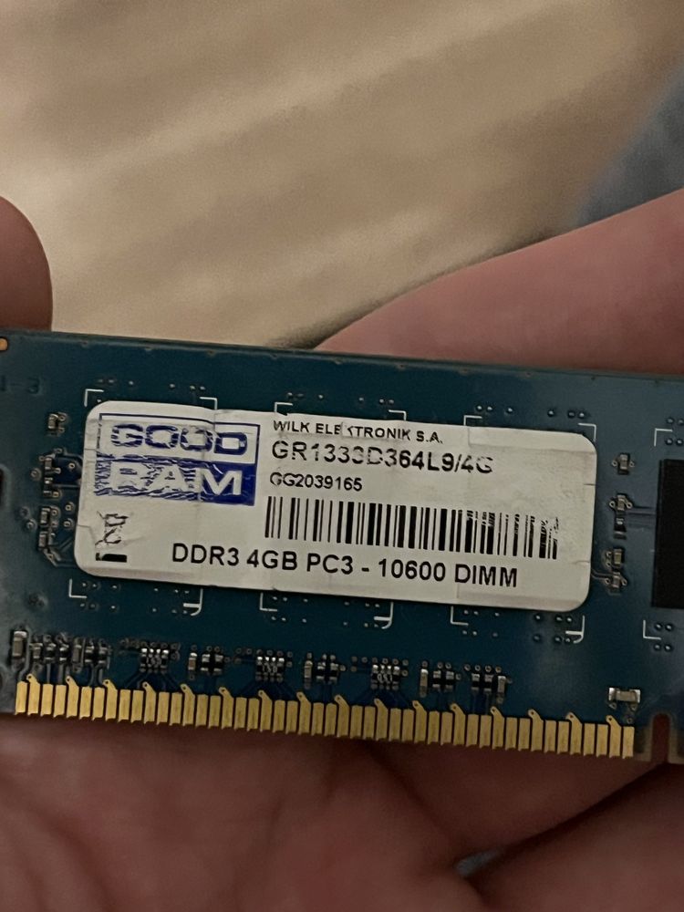 Pamięć ram 6gb ddr3