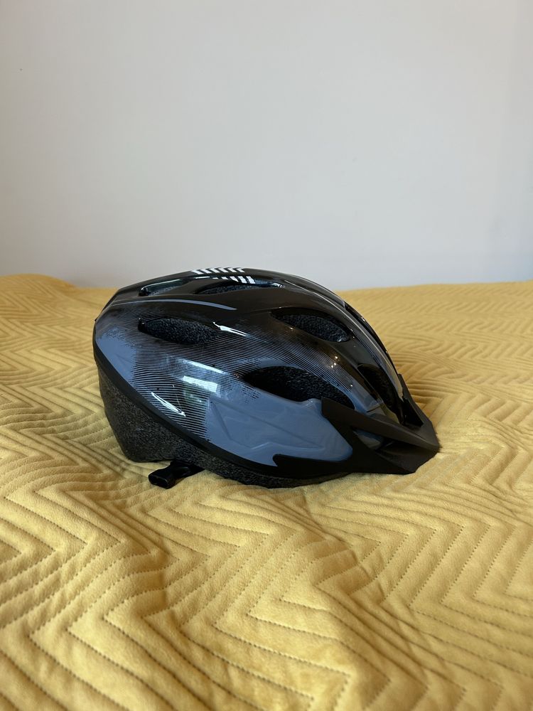 Kask rowerowy męski BH100 czarny BTWIN 54-58cm