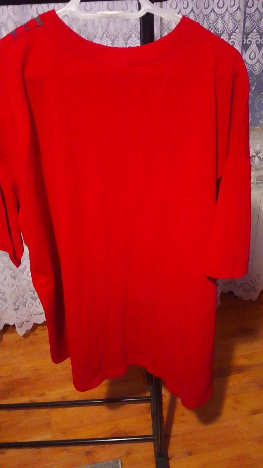koszulka adidas czerwona