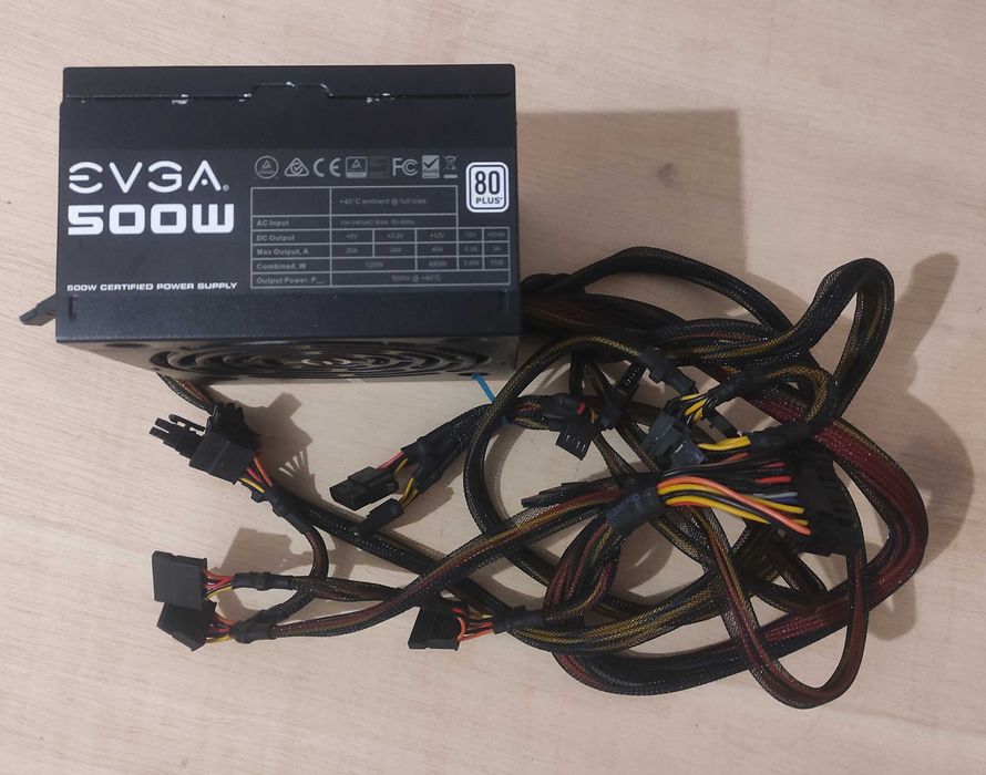 EVGA W1 500W 80 Plus
