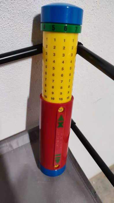 Abaco vintage e afiadeira de lápis