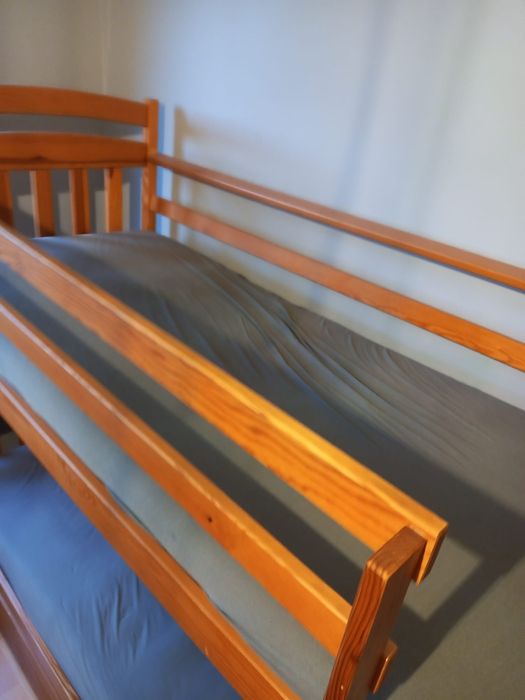 Łozko piętrowe wymiar 190 na 80 cm