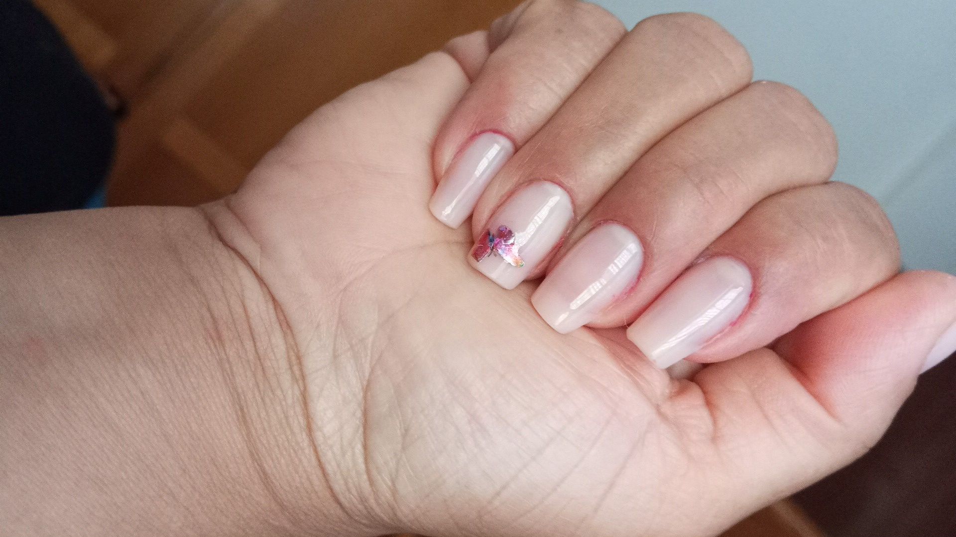 Alongamento em gel , gelinho e pedicure