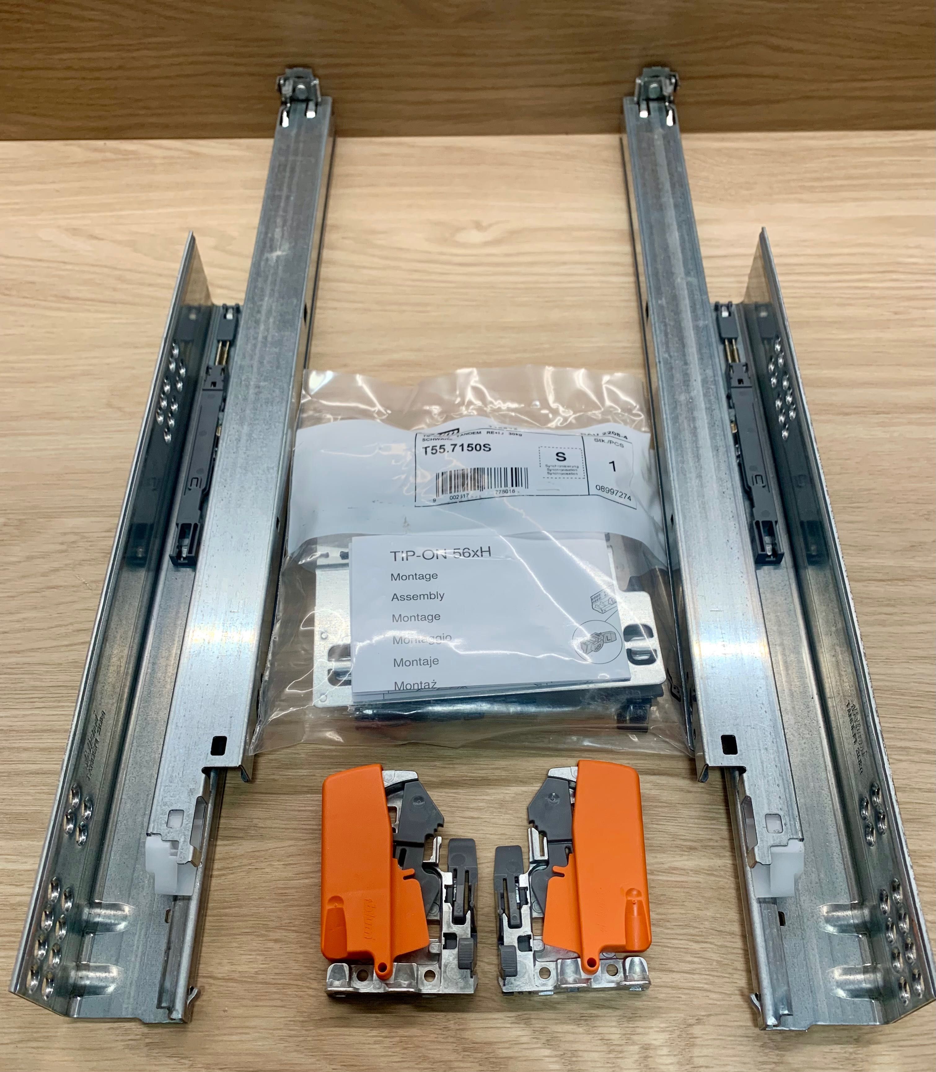 BLUM Prowadnica Tandem 400 mm TIP-ON
