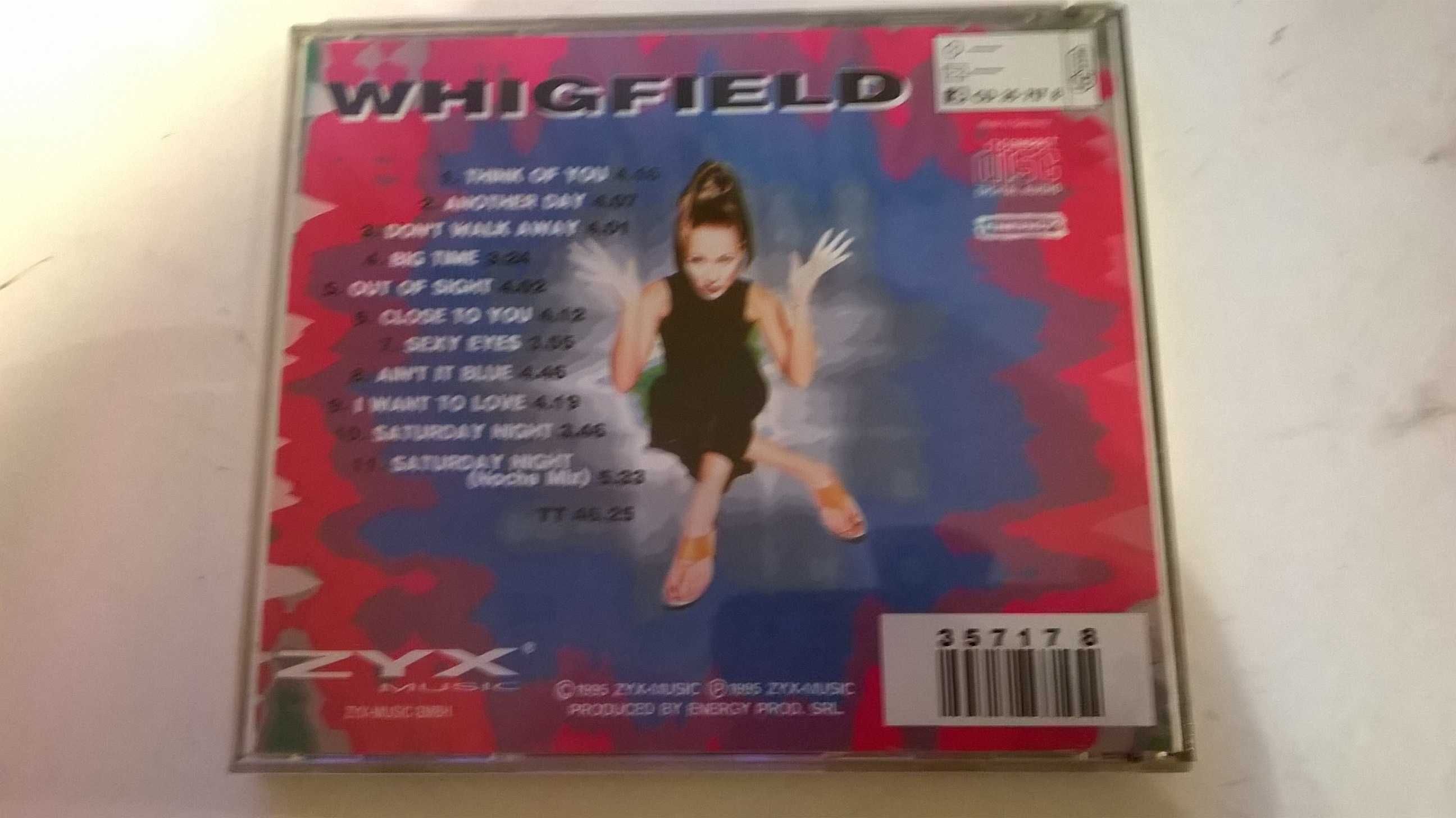 WHIGFIELD - think of you - płyta CD