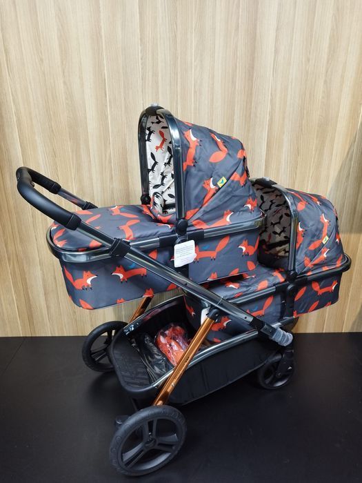 Cosatto WOW XL Fox ostatnia sztuka super rabat!!! Wózek podwójny