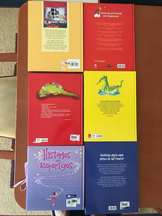 4 livros de contos NOVOS juvenis e autores consagrados, de 4 a 7 euros