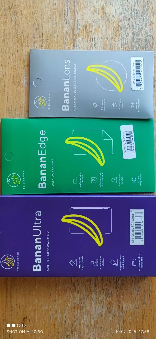 Szkło ochronne, folia i ochrona aparatu do Samsung Galaxy S24 Ultra