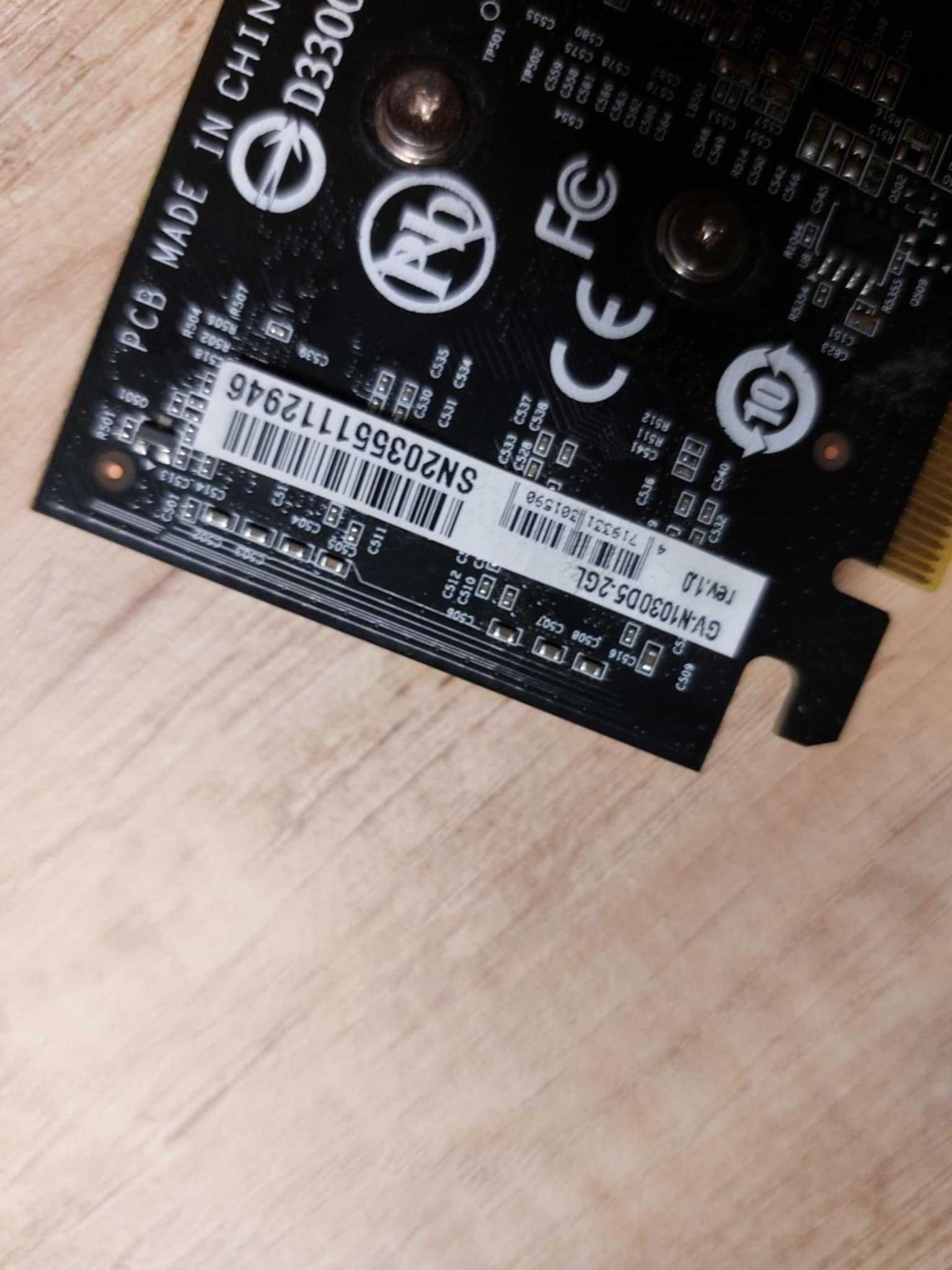 Karta graficzna GIGABYTE GeForce GT 1030 2GB GDDR5 Low Profile