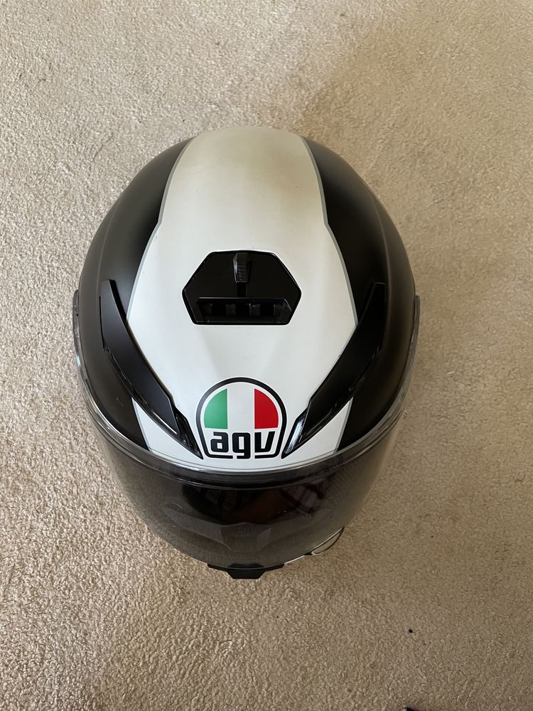 Capacete AGV com kit PACKTALK CARDO BOLD