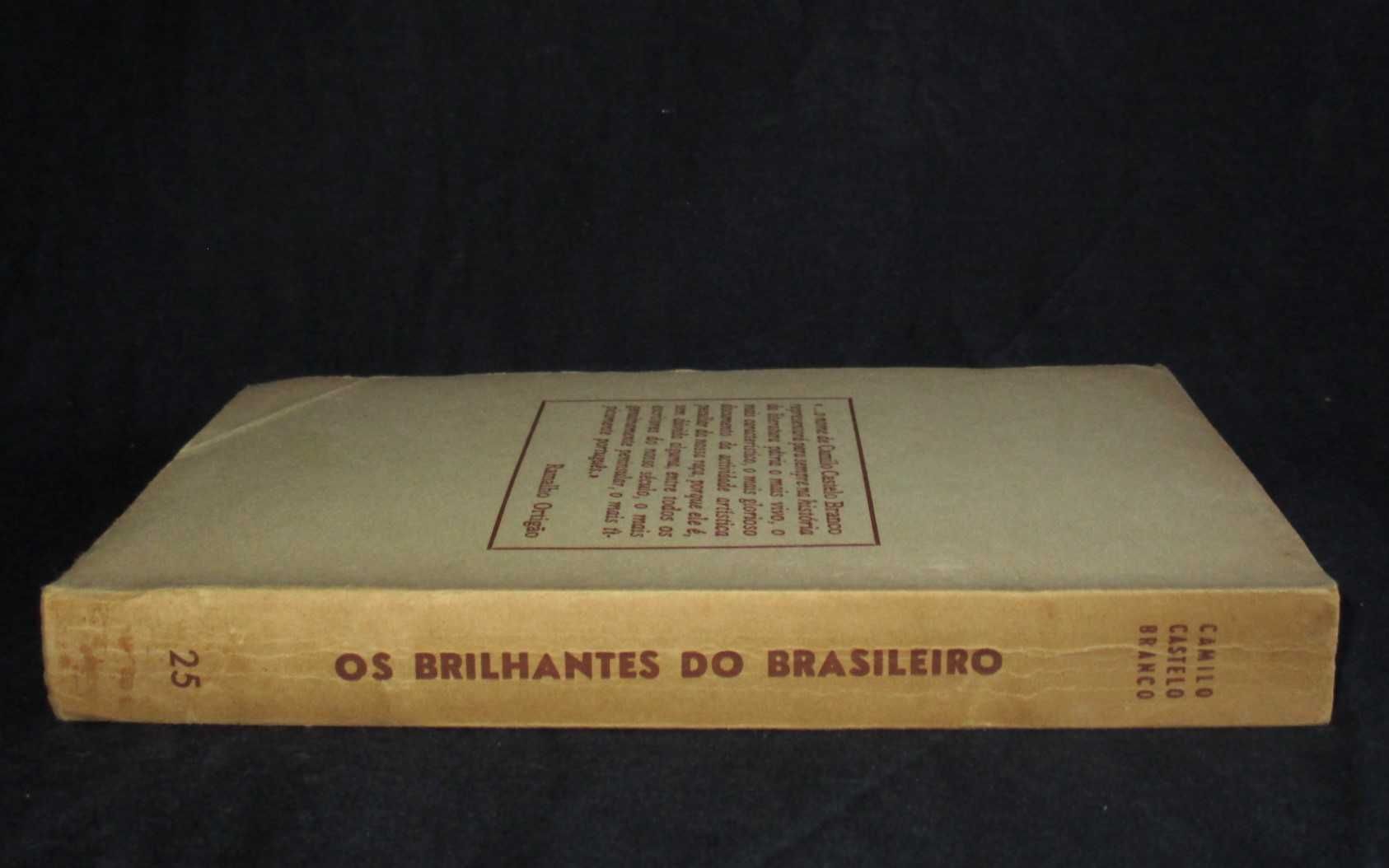 Livro Os brilhantes do Brasileiro Camilo Castelo Branco