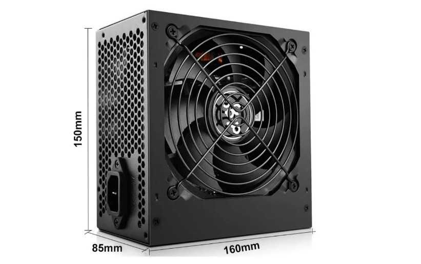 AIGO wydajny zasilacz komputera PC GP550 80 PLUS BRONZE 650W ATX POWER
