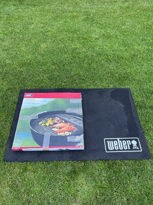 Weber, оригінальна решітка з чавунною планчею, 57 см